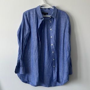 Banana Republic Linen Button Up